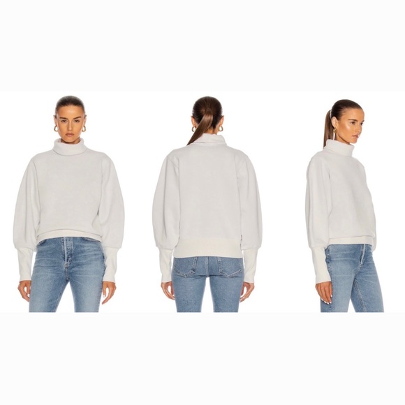 Agolde Extended Rib Sweatshirt - Picture 3 of 9